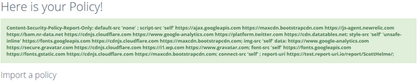 Hardening the CSP on report-uri.io